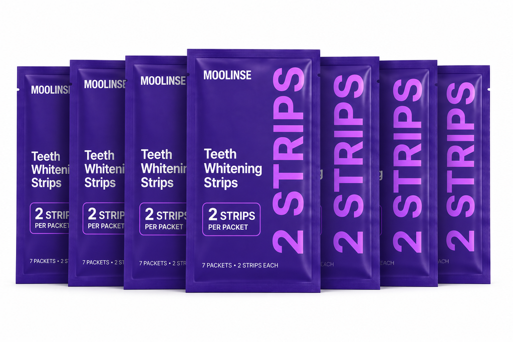 Purple Whitening Tooth Strips